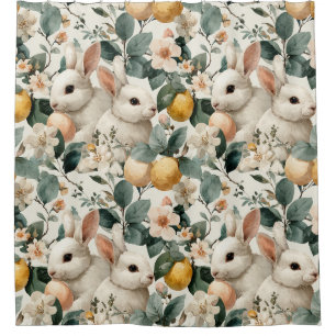 Vintage Easter Bunny Floral (9)