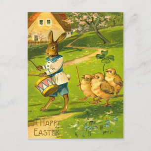 Vintage Easter Bunny Postcard