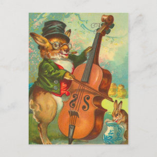 Vintage Easter Bunny Postcard