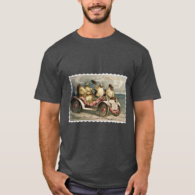 Vintage Easter Chicks T-Shirt (Front)
