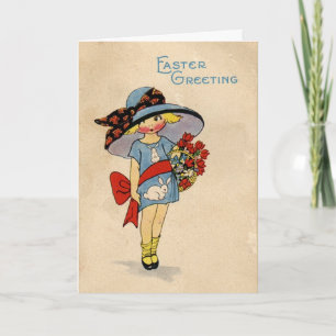 Vintage Easter Cutie - Card