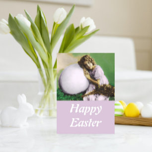 vintage easter cutie holiday postcard