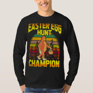 Vintage Easter Egg Hunt Champion Easter Day 2022 T-Shirt