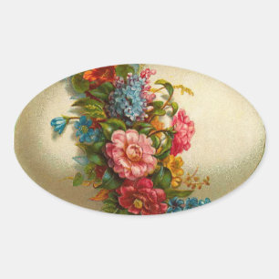 Vintage Easter Egg Stickers