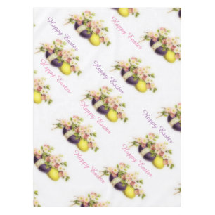Vintage Easter Eggs Tablecloth