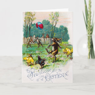Vintage Easter Greeting Card