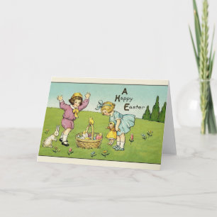 Vintage Easter Greeting Card