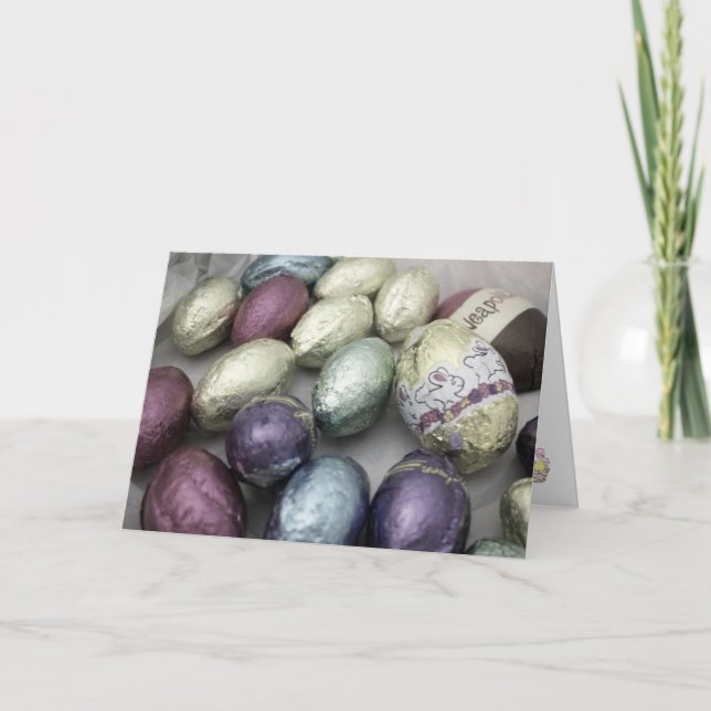 'Vintage Easter' Greeting Card (Front)