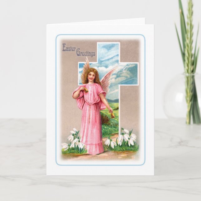Vintage Easter Holiday Card (Front)