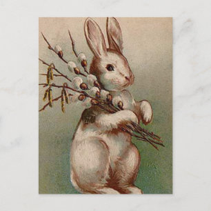 Vintage : easter - holiday postcard