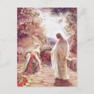 Vintage : easter - holiday postcard