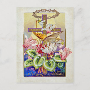 Vintage Easter Holiday Postcard