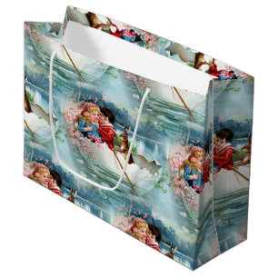 Vintage Easter Large Gift Bag