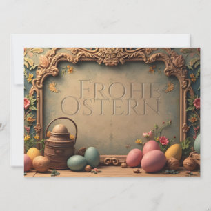 Vintage Easter Magic with Festive Floral Ornaments
