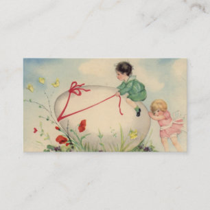 Vintage Easter Mini Doodle Greeting Card