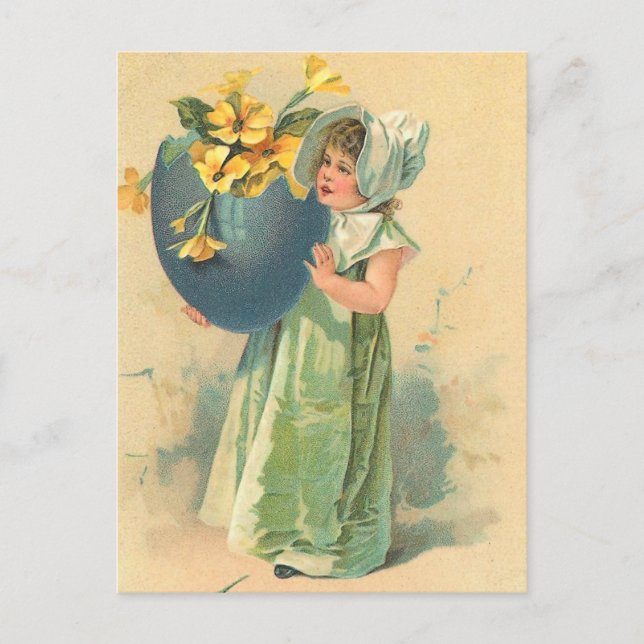 Vintage Easter Postcard (Front)