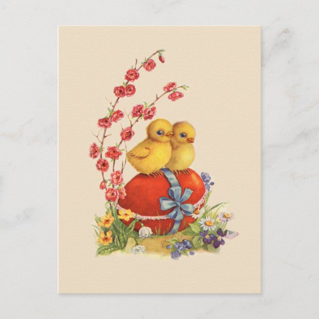 Vintage Easter postcard (Front)