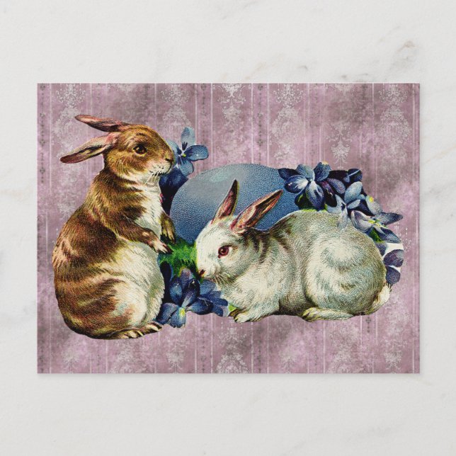 Vintage Easter  Postcard (Front)