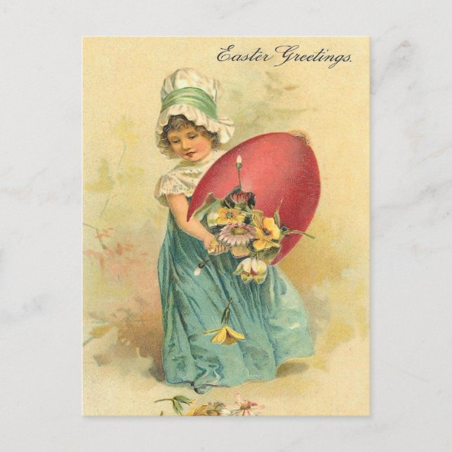 Vintage Easter Postcard (Front)