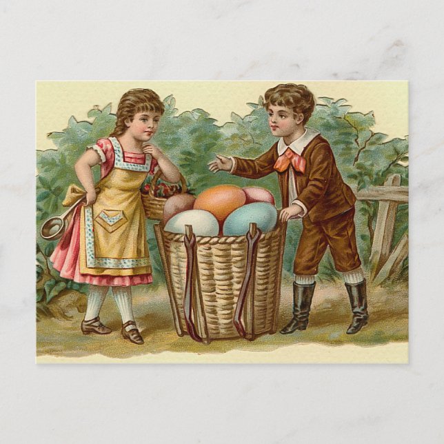Vintage Easter Postcard (Front)