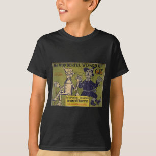 Vintage Ecrow Tin-man Shirt Art-the Wizard Of Oz 
