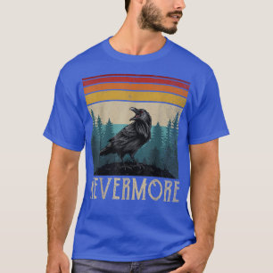 Vintage Edgar Allan Poe Quoth The Raven Nevermore T-Shirt