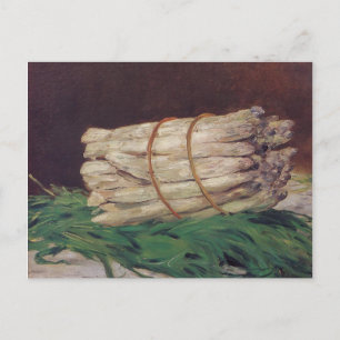 Vintage Edouard Manet Bunch of Asparagus Postcard