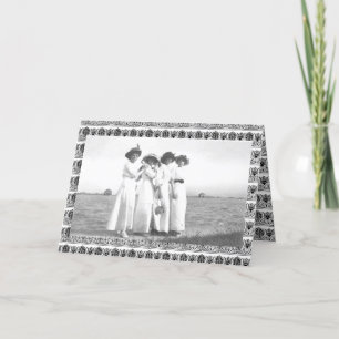 Vintage Edwardian Women Card