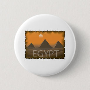 Vintage Egypt 2 Inch Round Button