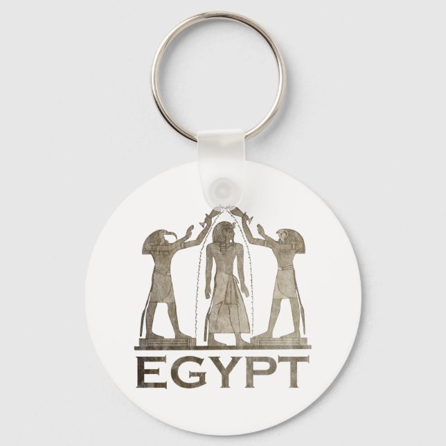 Vintage Egypt Keychain (Front)