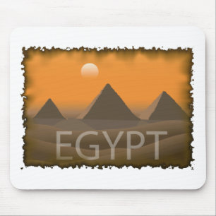 Vintage Egypt Mouse Pad