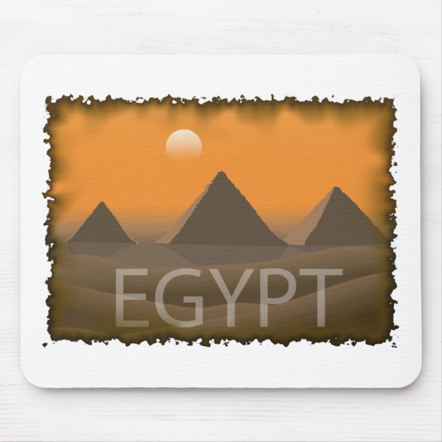 Vintage Egypt Mouse Pad (Front)