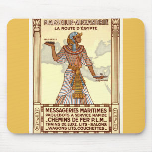 Vintage Egypt Travel Mousepad