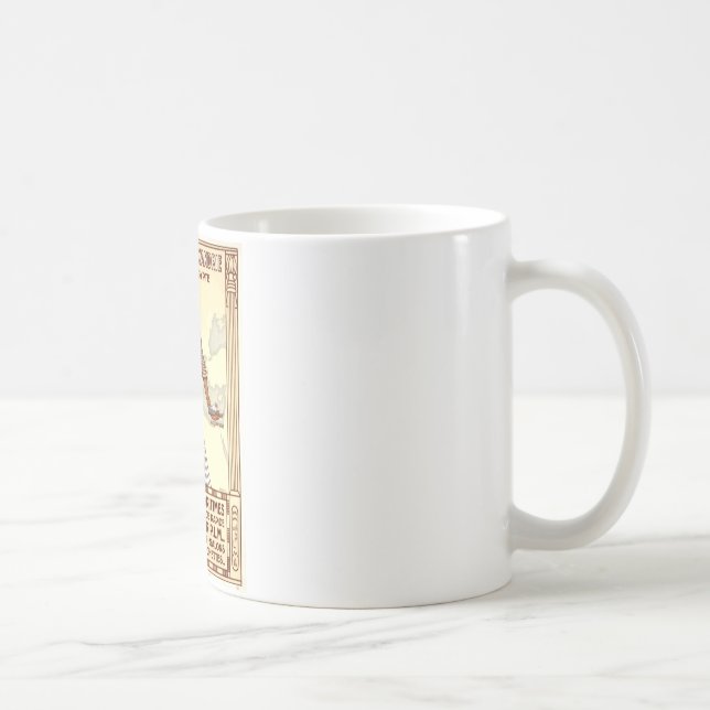 Vintage Egypt Travel Mug (Right)