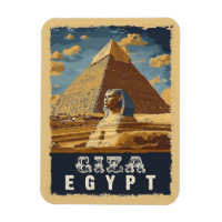 Vintage Egyptian : Great Pyramid of Giza Travel