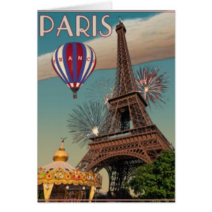 Vintage Eiffel Tower - 18x24