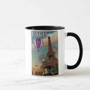 Vintage Eiffel Tower Mug