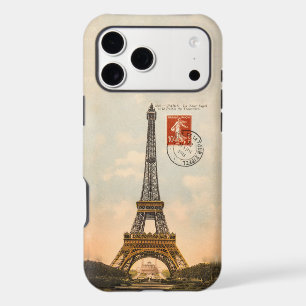 Vintage Eiffel Tower Postcard 