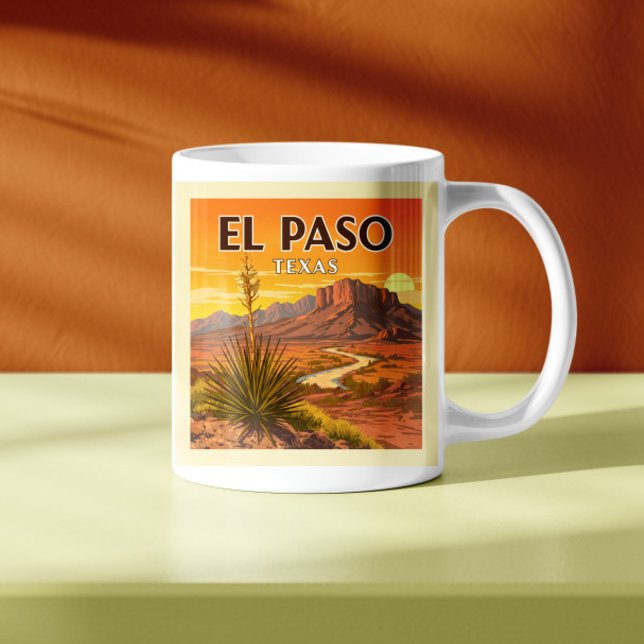 Vintage El Paso Texas Coffee Mug (Creator Uploaded)