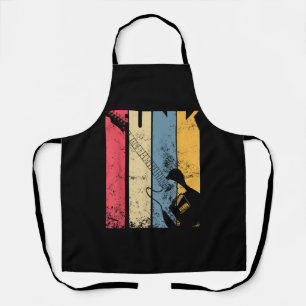 Vintage Electric Guitar Funk Music lover gifts Apron