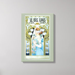 Vintage Electric Light Advertisement Canvas Print