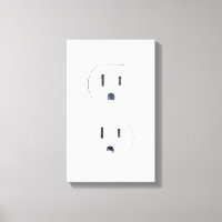 "Vintage Electric" Power Outlet Wall Art