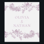 Vintage Elegance: Classic Dusty Rose Pink Wedding Wine Label<br><div class="desc">Vintage Elegance: Classic Dusty Rose Pink Wedding Wine Label

See matching collection in Niche and Nest Store</div>