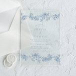 Vintage Elegance: Classic Floral Wedding Acrylic Invitations<br><div class="desc">Vintage Elegance: Classic Floral Wedding Acrylic Invitations

See matching collection in our Niche and Nest Store</div>