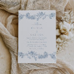 Vintage Elegance: Classic Floral Wedding Magnetic Invitation<br><div class="desc">Vintage Elegance: Classic Floral Wedding Magnetic Invitation
See matching collection in our Niche and Nest Store</div>