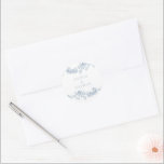 Vintage Elegance: Classic Floral Wedding Round Sticker<br><div class="desc">Vintage Elegance: Classic Floral Wedding Classic Round Sticker

See matching collection in Niche and Nest Store</div>