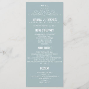 VINTAGE ELEGANCE   WEDDING MENU