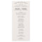 VINTAGE ELEGANCE | WEDDING PROGRAM