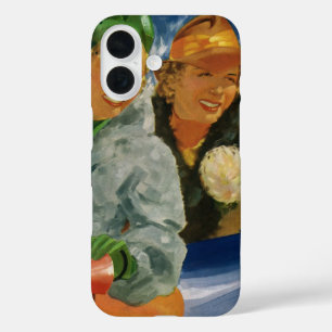 Vintage Elegant and Stylish Women, Best Friends! iPhone 16 Case