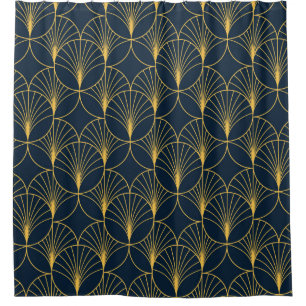 Vintage elegant Art Deco style seamless pattern wi